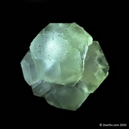 Green Fluorite Cluster from Xiayang Mine