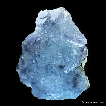 Blue Fluorite from Yaogangxian Mine