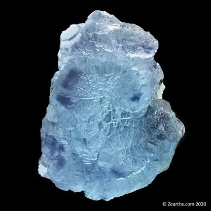 Blue Fluorite from Yaogangxian Mine