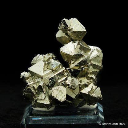 Pyrite Cluster Floater from Huanzala Mine, Peru