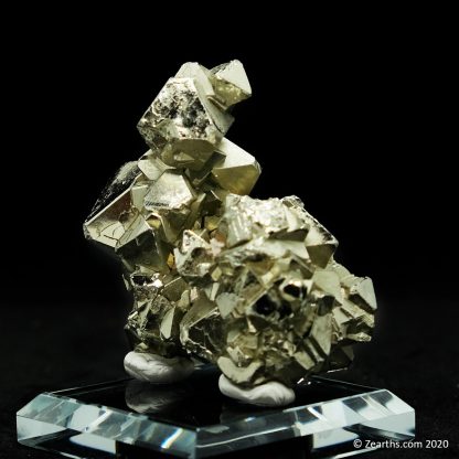 Pyrite Cluster Floater from Huanzala Mine, Peru