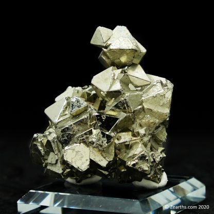 Pyrite Cluster Floater from Huanzala Mine, Peru