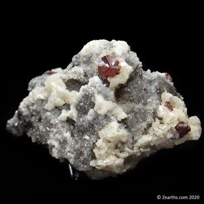 Cinnabar Twin on Dolomite from Tongren Mine, Guizhou, China