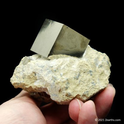 Cubic Pyrite Crystals from Navajún, La Rioja, Spain