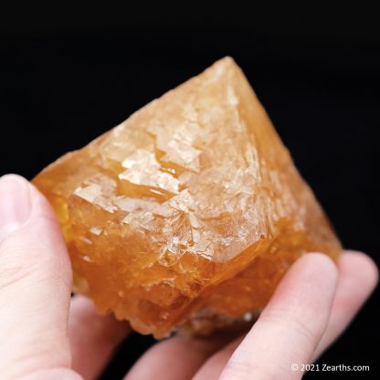 Extra Large Orange Scheelite Crystals from Mt. Xuebaoding, Sichuan, China