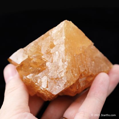 Extra Large Orange Scheelite Crystals from Mt. Xuebaoding, Sichuan, China