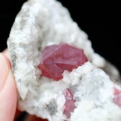 Large Cinnabar Twin on Dolomite from Chatian, Xiangxi, Hunan, China