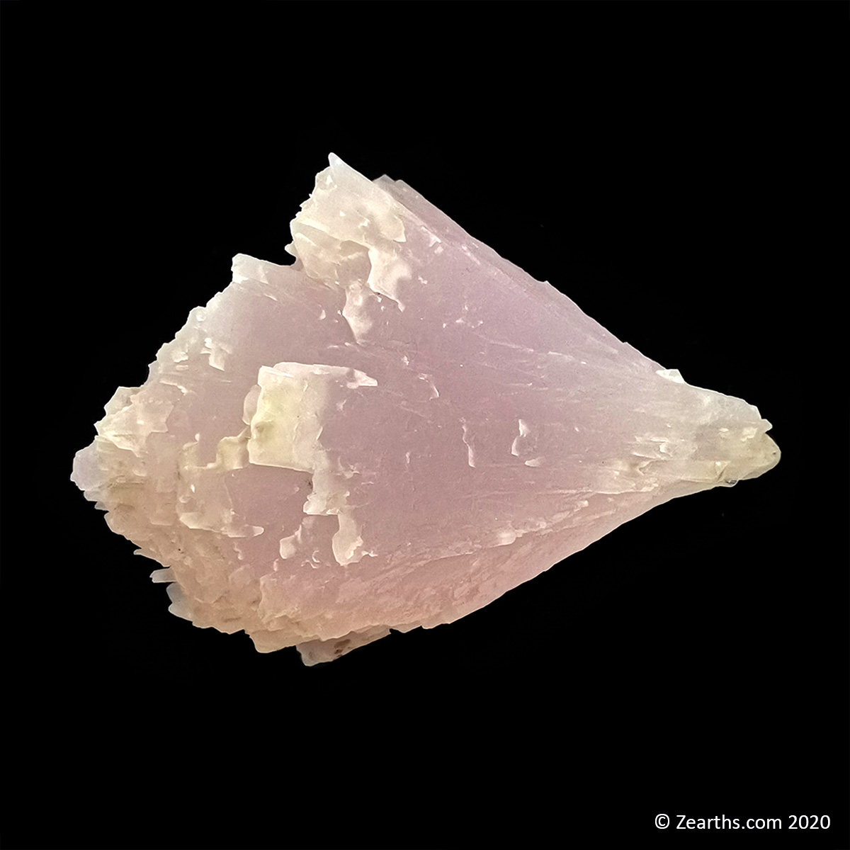 Spray of Pink Manganoan Calcite Crystals Cluster from Huanggang Mine ...